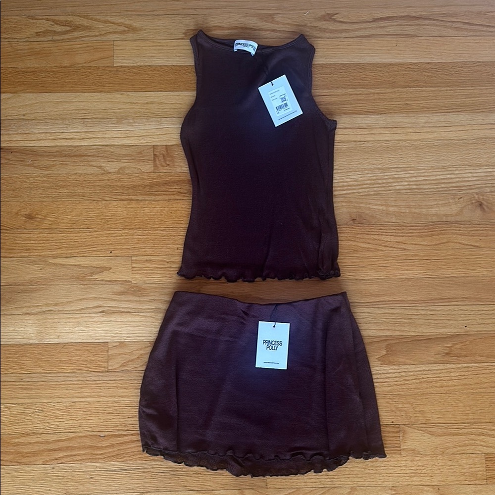 NWT Princess Polly Audley Skirt Set